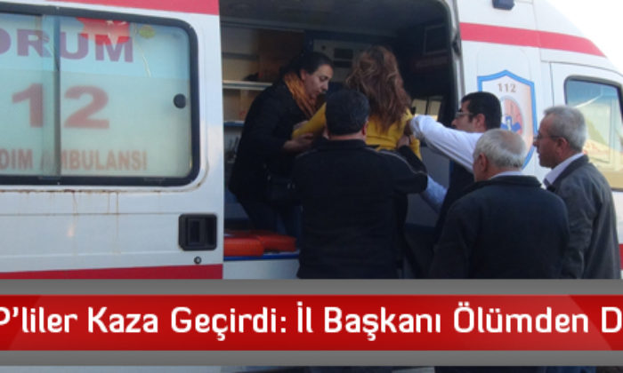 EMEP’liler Kaza Geçirdi: İl Başkanı Ölümden Döndü