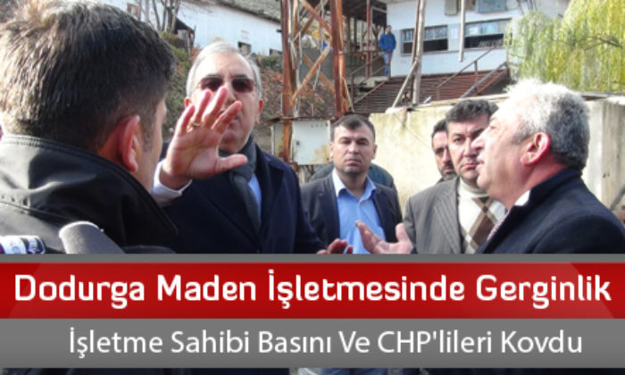 Dodurga Maden İşletmesinde Gerginlik