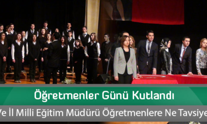 Öğretmenler Günü Kutlandı