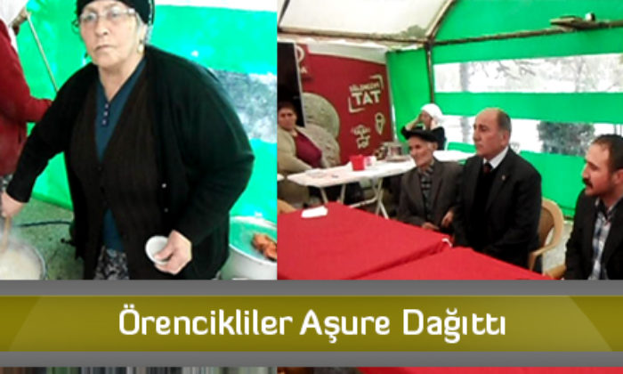 Örencikliler Aşure Dağıttı