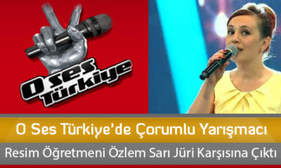 O Ses Türkiye’de Çorumlu Yarışmacı