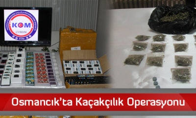 Osmancık’ta Kaçakçılık Operasyonu