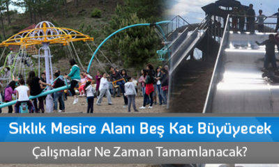 Sıklık Mesire Alanı Beş Kat Büyüyecek