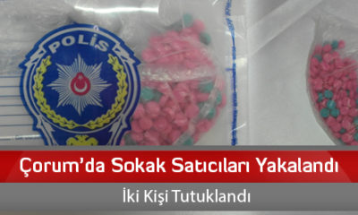 Çorum’da Sokak Satıcıları Yakalandı