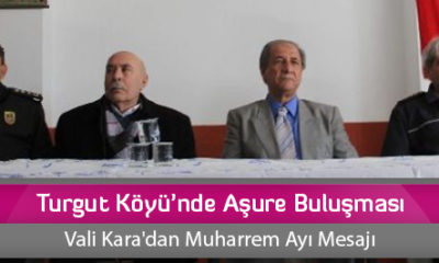 Turgut Köyü’nde Aşure Buluşması