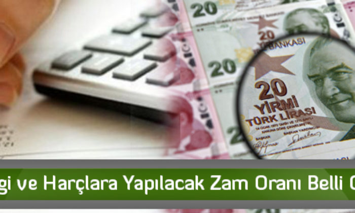Vergi ve Harçlara Yapılacak Zam Oranı Belli Oldu
