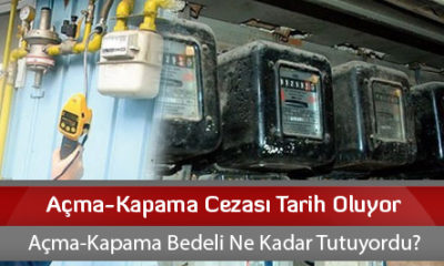 Açma-Kapama Cezası Tarih Oluyor