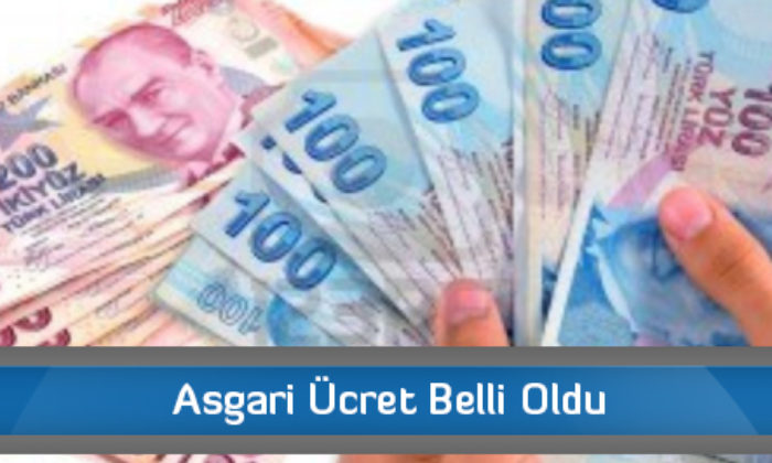 Asgari Ücret Belli Oldu