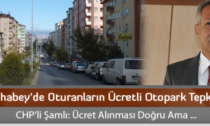 Bahabey’de Oturanların Ücretli Otopark Tepkisi