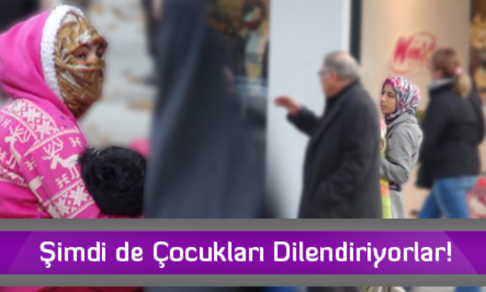 Şimdi de Çocukları Dilendiriyorlar!