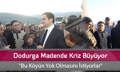 Dodurga Madende Kriz Büyüyor