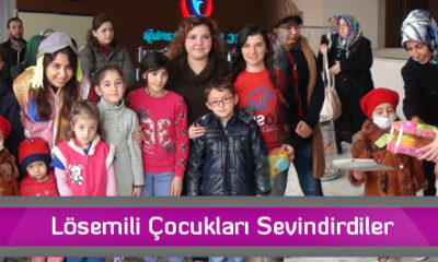 Lösemili Çocukları Sevindirdiler