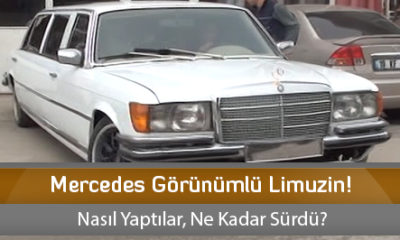 Mercedes Görünümlü Limuzin!