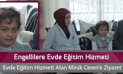 Engellilere Evde Eğitim Hizmeti