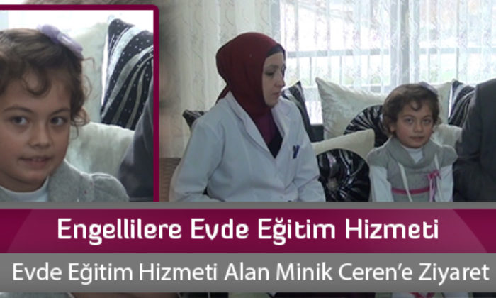Engellilere Evde Eğitim Hizmeti