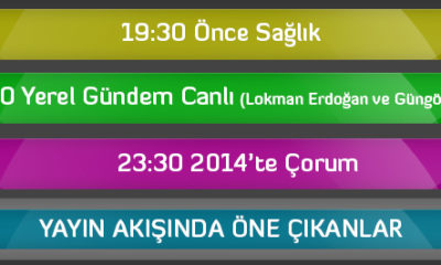 Yayın Akışında Öne Çıkanlar