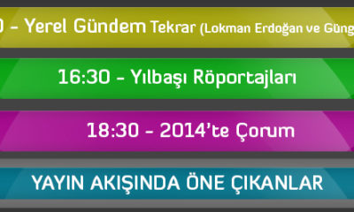 Yayın Akışında Öne Çıkanlar