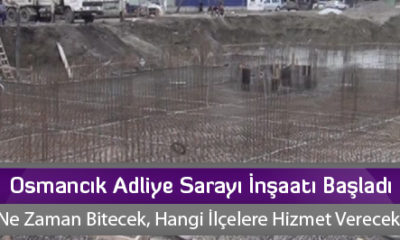 Osmancık Adliye Sarayı İnşaatı Başladı