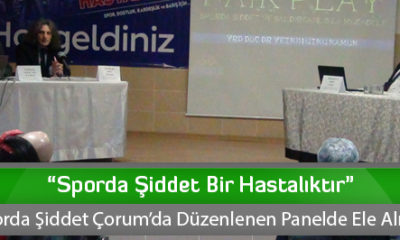 “Sporda Şiddet Bir Hastalıktır”