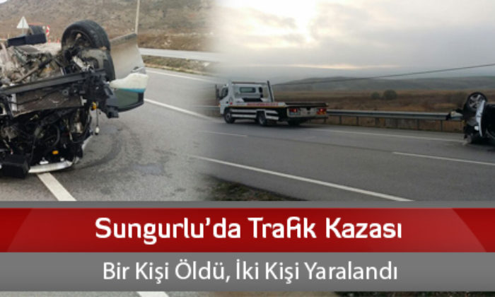 Sungurlu’da Trafik Kazası