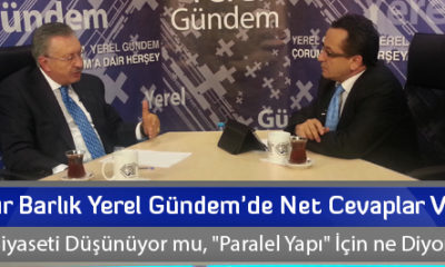 Uğur Barlık Yerel Gündem’de Net Cevaplar Verdi