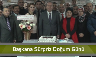 Başkana Sürpriz Doğum Günü