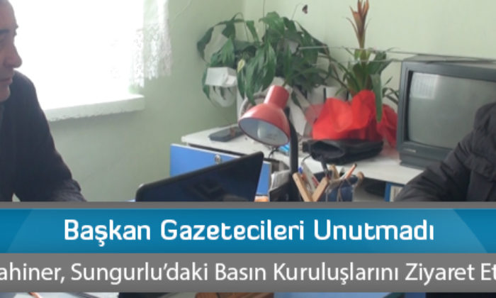 Başkan Gazetecileri Unutmadı