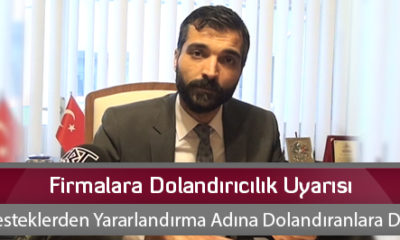 Firmalara Dolandırıcılık Uyarısı