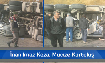 Feci Kazadan Mucize Eseri Kurtuldu
