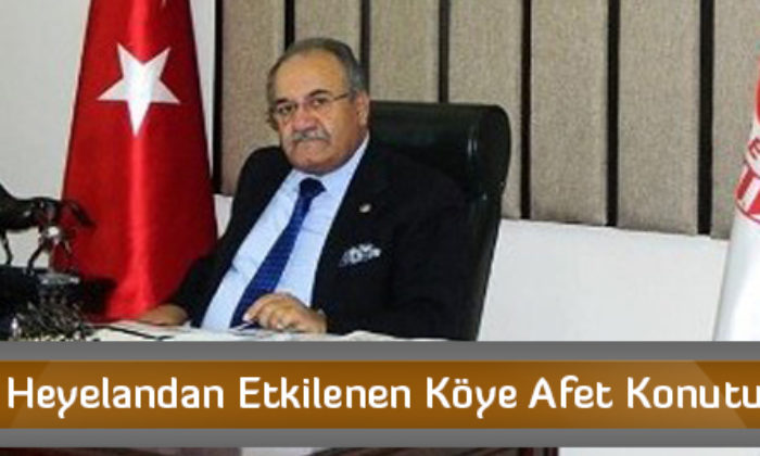 Heyelandan Etkilenen Köye Afet Konutu