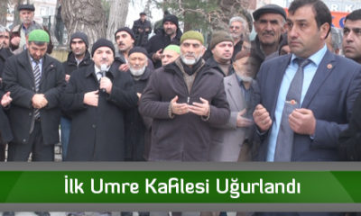 İlk Umre Kafilesi Uğurlandı