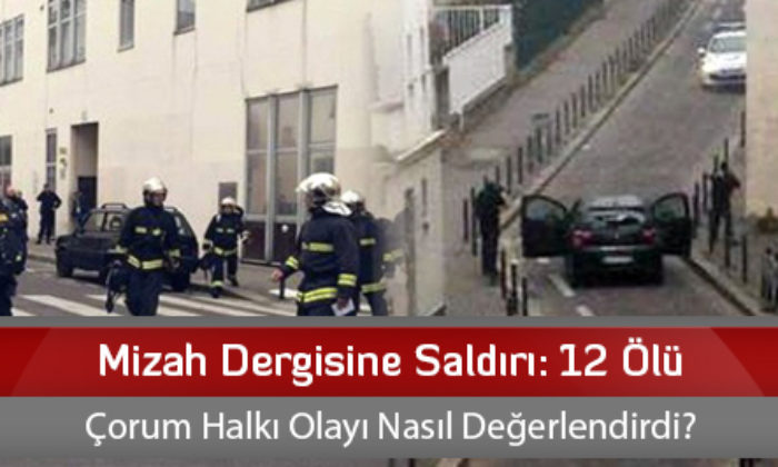 Mizah Dergisine Saldırı: 12 Ölü