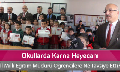 Okullarda Karne Heyecanı