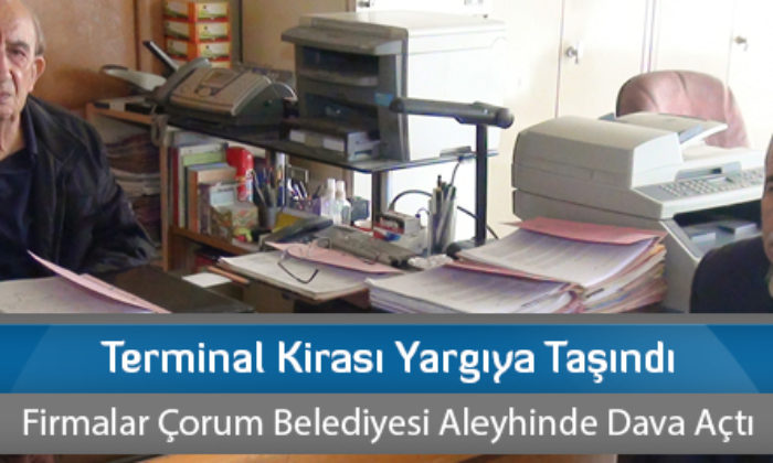 Terminal Kirası Yargıya Taşındı