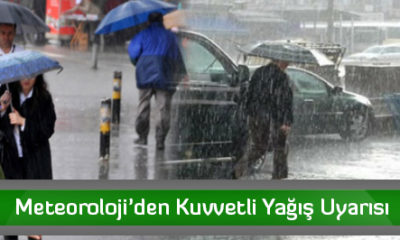 Meteoroloji’den Kuvvetli Yağış Uyarısı