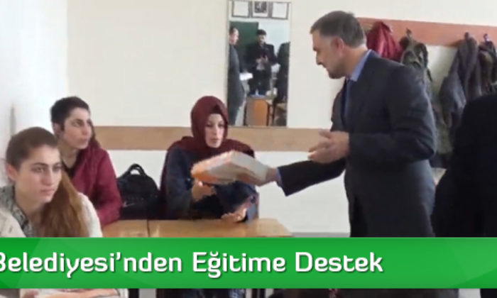 Alaca Belediyesi’nden Eğitime Destek