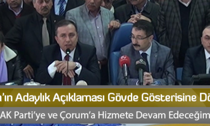 Ceylan’ın Adaylık Açıklaması Gövde Gösterisine Dönüştü