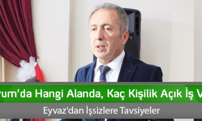 Çorum’da Hangi Alanda, Kaç Kişilik Açık İş Var?
