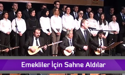 Emekliler İçin Sahne Aldılar