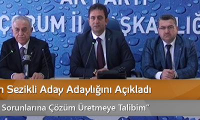 İbrahim Sezikli Aday Adaylığını Açıkladı