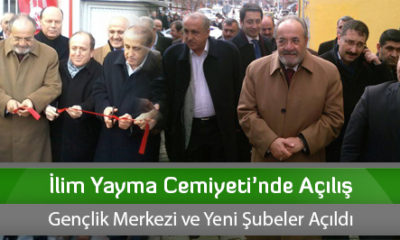 İlim Yayma Cemiyeti’nde Açılış