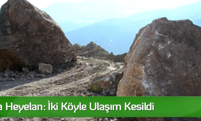 Kargı’da Heyelan: İki Köyle Ulaşım Kesildi