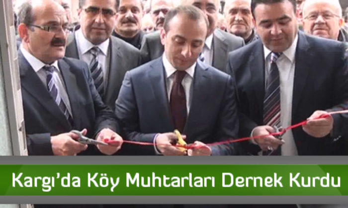 Kargı’da Köy Muhtarları Dernek Kurdu