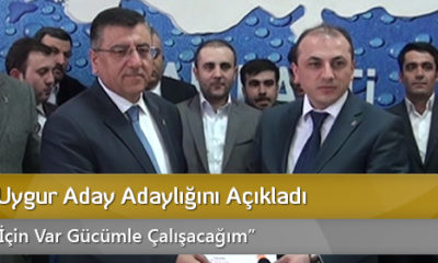 Necip Uygur Aday Adaylığını Açıkladı