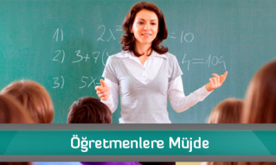 Öğretmenlere Müjde