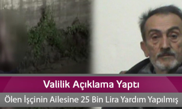 Valilik Açıklama Yaptı