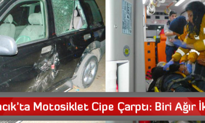 Osmancık’ta Motosiklet Cipe Çarptı: Biri Ağır İki Yaralı
