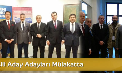 AK Partili Aday Adayları Mülakatta