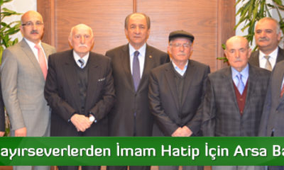 Alacalı Hayırseverlerden İmam Hatip İçin Arsa Bağışı