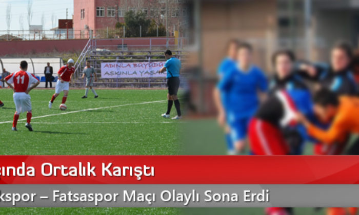 Bal Maçında Ortalık Karıştı